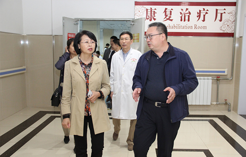 长春市纪委市监委驻市卫健委纪检监察组到色情片
调研指导工作