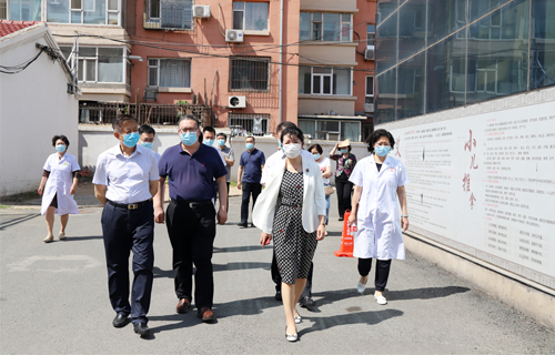 市领导深入色情片
调研中医药工作