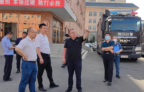 【聚焦】省中医药管理局发热门诊建设调研组来色情片
实地调研