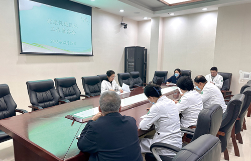 考核管理促提升，色情片
召开健康促进医院工作落实会